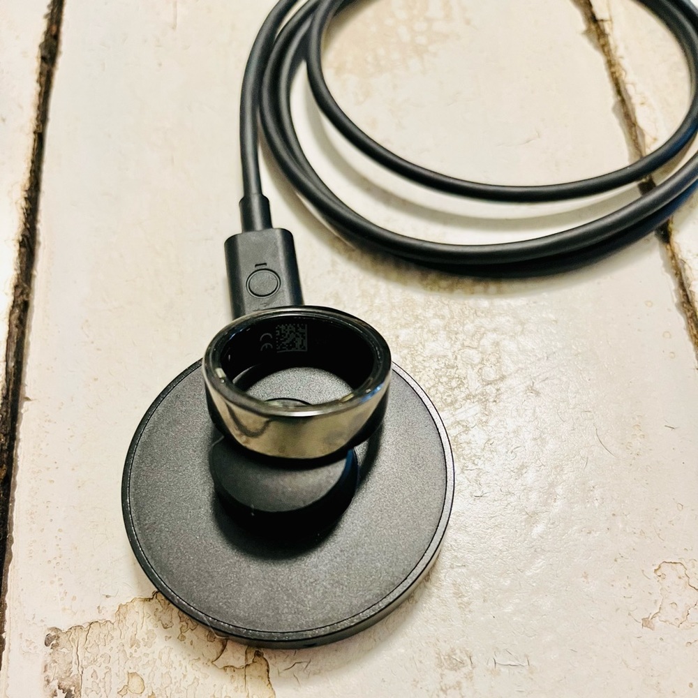 Oura Ring- Gen 2, Black- Size 10